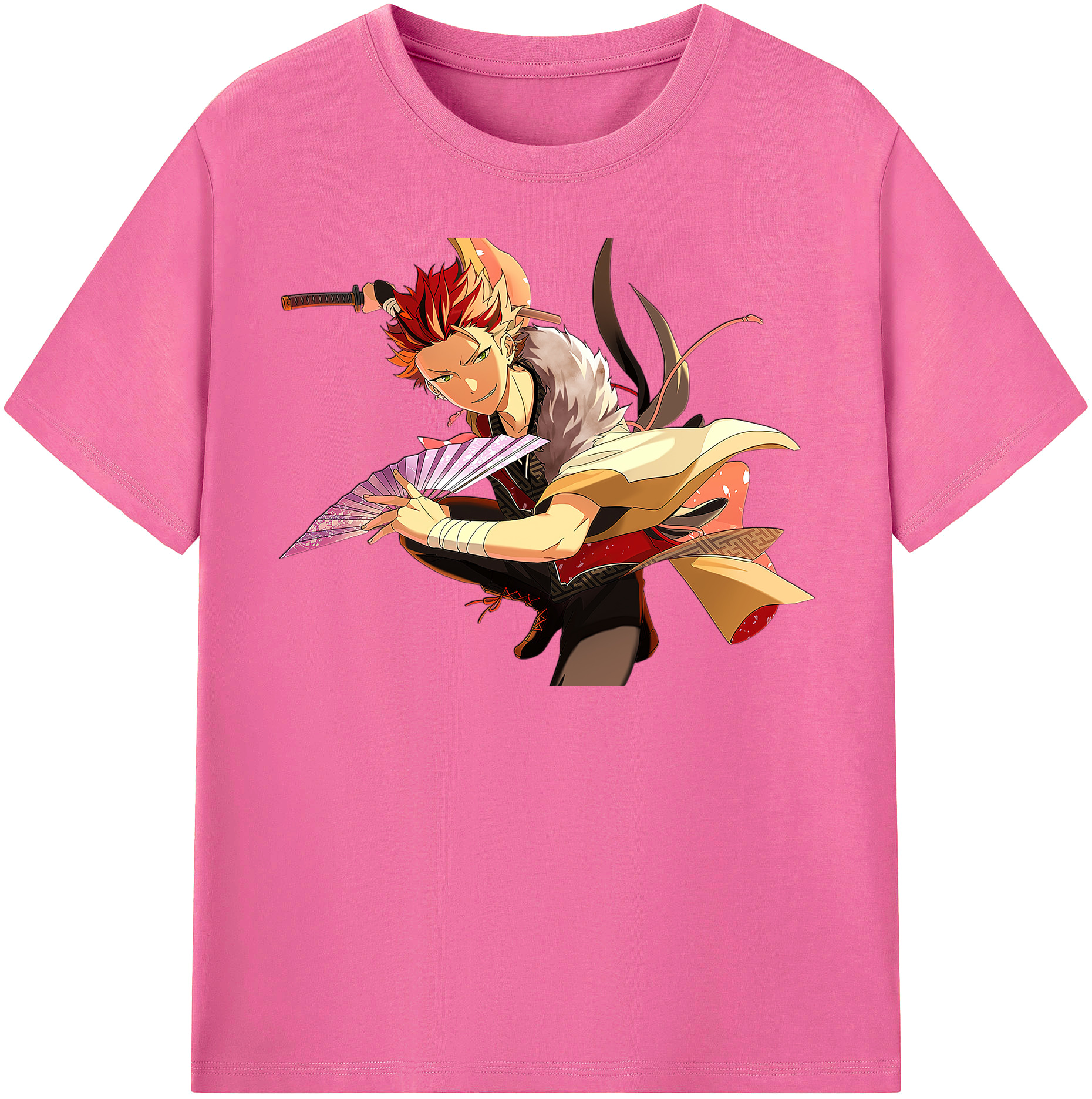 （画像用） あんさんぶるスターズ! Ensemble Stars レディースカジュアルプリントTシャツ（綿100％）
